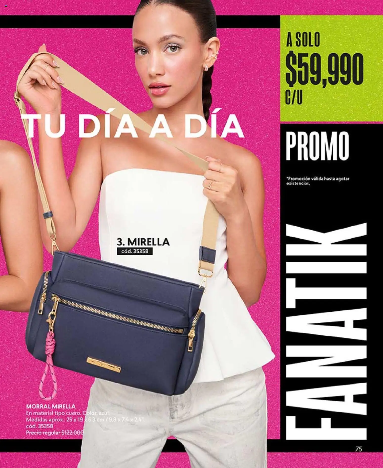 CyZone revista - valida desde el 03.11.2025 | Página: 75 | Productos: Morral