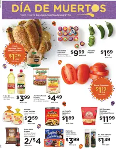 Preview of Dillons weekly ads valid from 15.10.2025 | Page: 13 | Products: Bakery, Corn, Peppers, Oil
