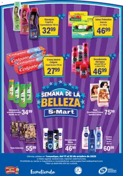 Vista previa de S-Mart folleto Matamoros, nuevo folleto de la tienda, válido en México a partir del 17.10.2025 | Página: 6 | Productos: Desodorante, Crema, Uva, Barra