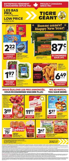 Preview of Giant Tiger Weekly Flyer from shop Giant Tiger valid from 31.12.2025