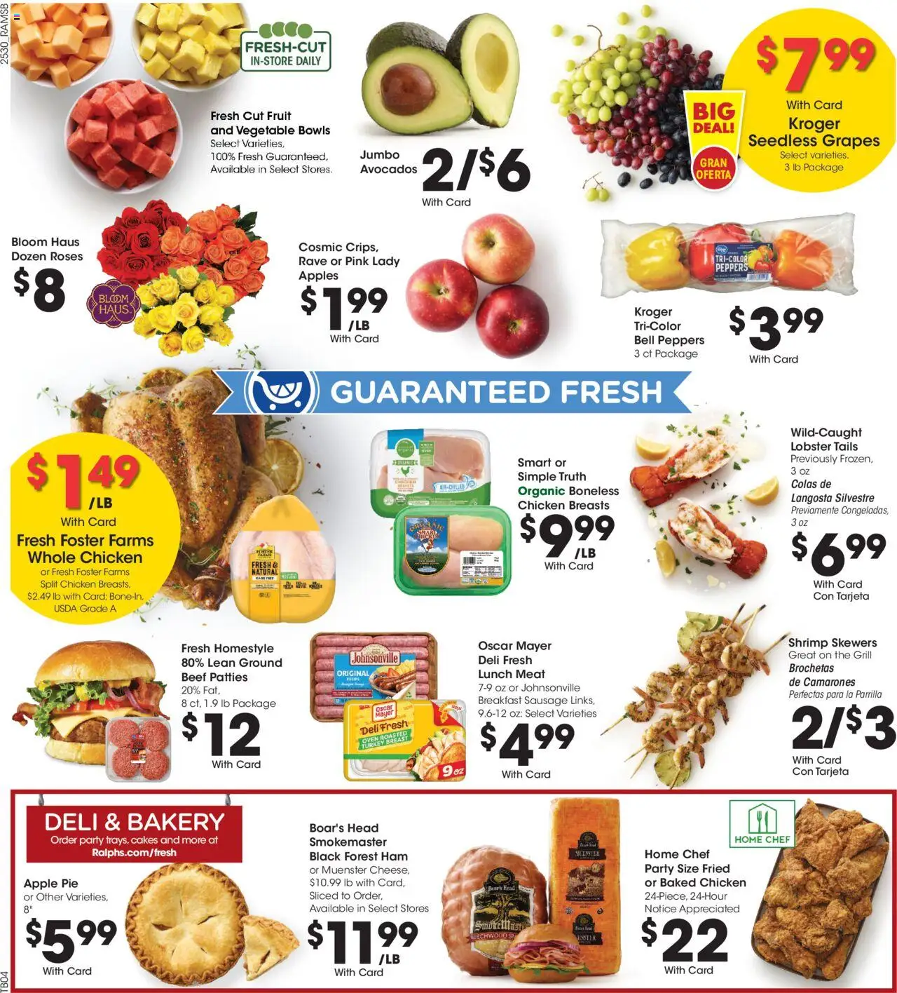 Ralphs Weekly Ad - valid from 27.08.2025 | Page: 12 | Products: Bakery, Apples, Beef, Oven