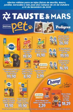Tauste - Ofertas Especial Mars - Pré-Visualização do folheto da loja Tauste, válido de 30.10.2025