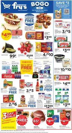 Preview of Fry's Food weekly ads valid from 18.03.2026