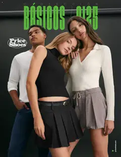 Vista previa de Price Shoes - Catálogo Básicos otoño / invierno 2025, nuevo folleto de la tienda, válido en México a partir del 17.07.2025