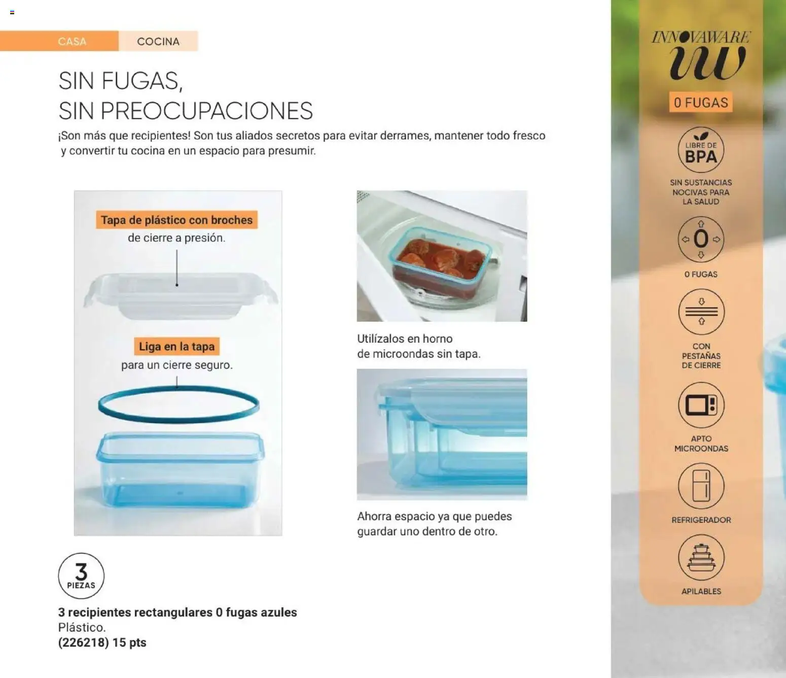 Nuevas ofertas de AVON válidas en toda la República Mexicana desde el 30.01.2026. ¡Encuentra las mejores ofertas en AVON Casa & Estilo 3 2026! | Página: 30 | Productos: Refrigerador, Horno, Cocina, Liga