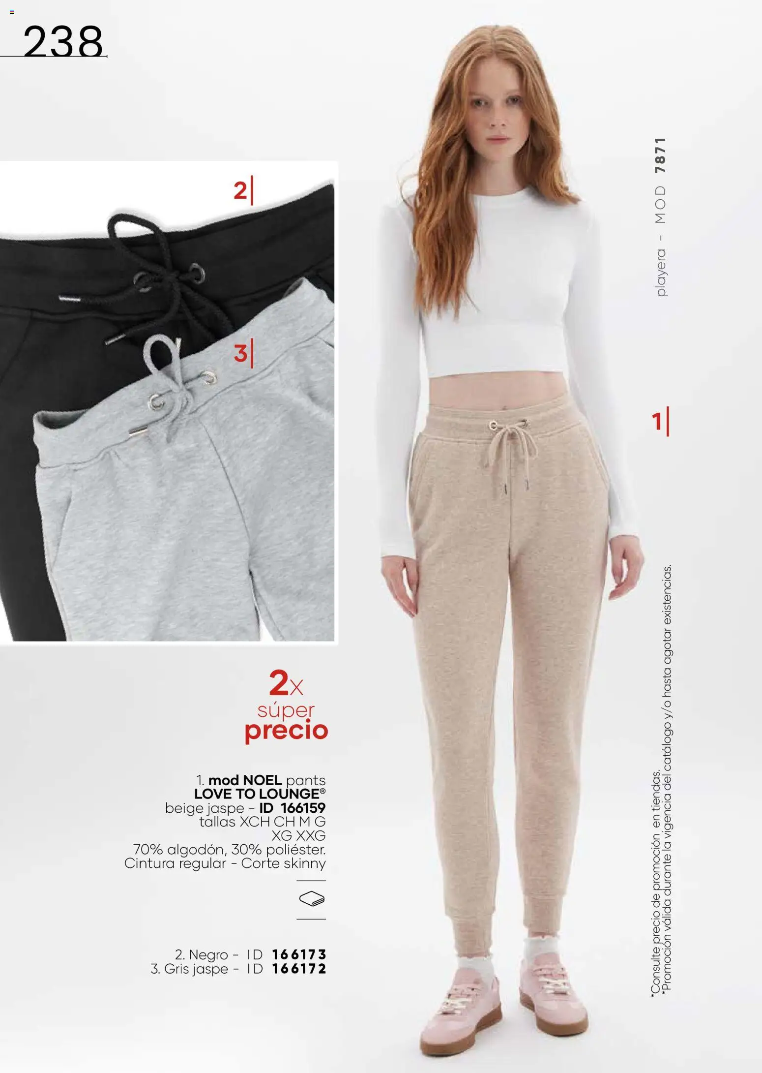 Nuevas ofertas de Price Shoes válidas en toda la República Mexicana desde el 27.11.2025. ¡Encuentra las mejores ofertas en Price Shoes catálogo Cierre De Temporada ! | Página: 238 | Productos: Playera, Pants