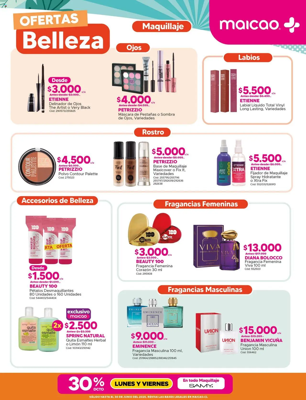 Maicao ofertas  │ válido desde el 02.06.2025 | Página: 5 | Productos: Fijador, Maquillaje, Sombra, Base de maquillaje