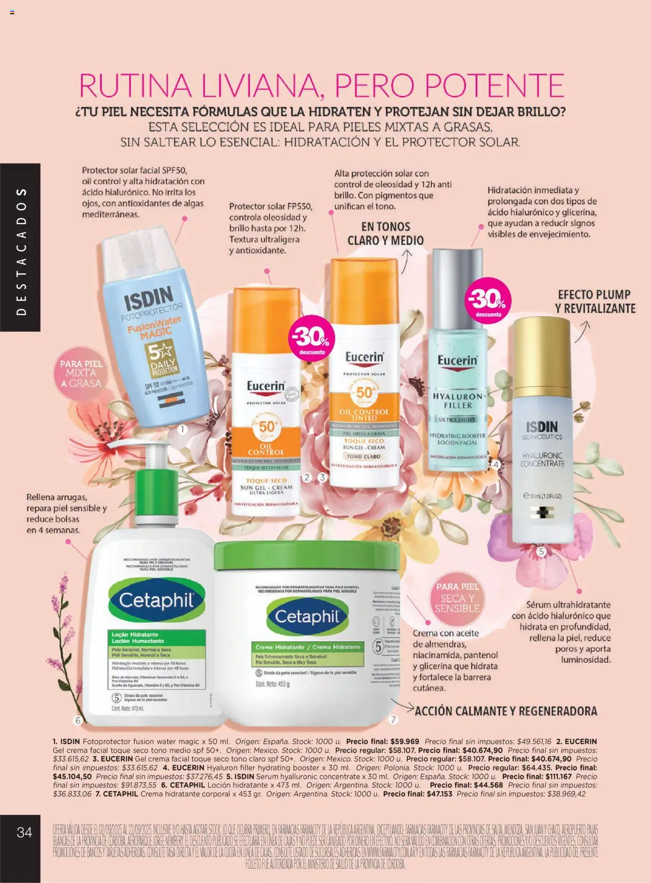 Farmacity catálogo │ válido desde el 02.09.2025 | Página: 34