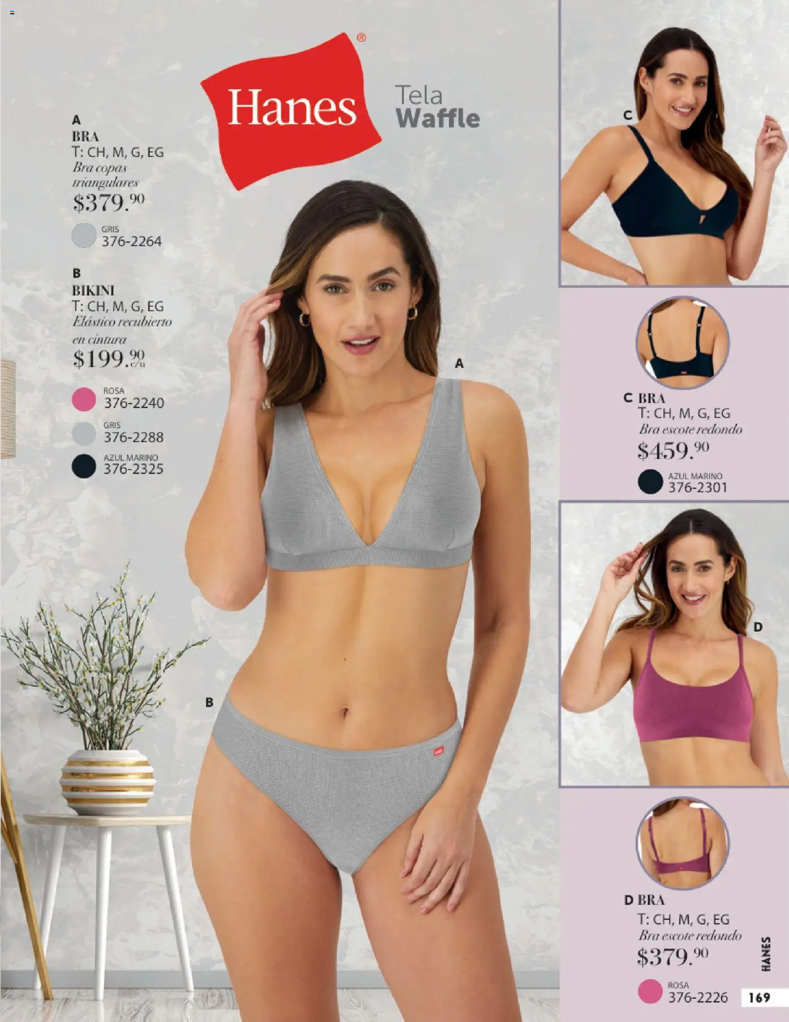 Nuevas ofertas de Andrea válidas en toda la República Mexicana desde el 25.01.2026. ¡Encuentra las mejores ofertas en Andrea catálogo Lencería & vestir interior! | Página: 65 | Productos: Bikini