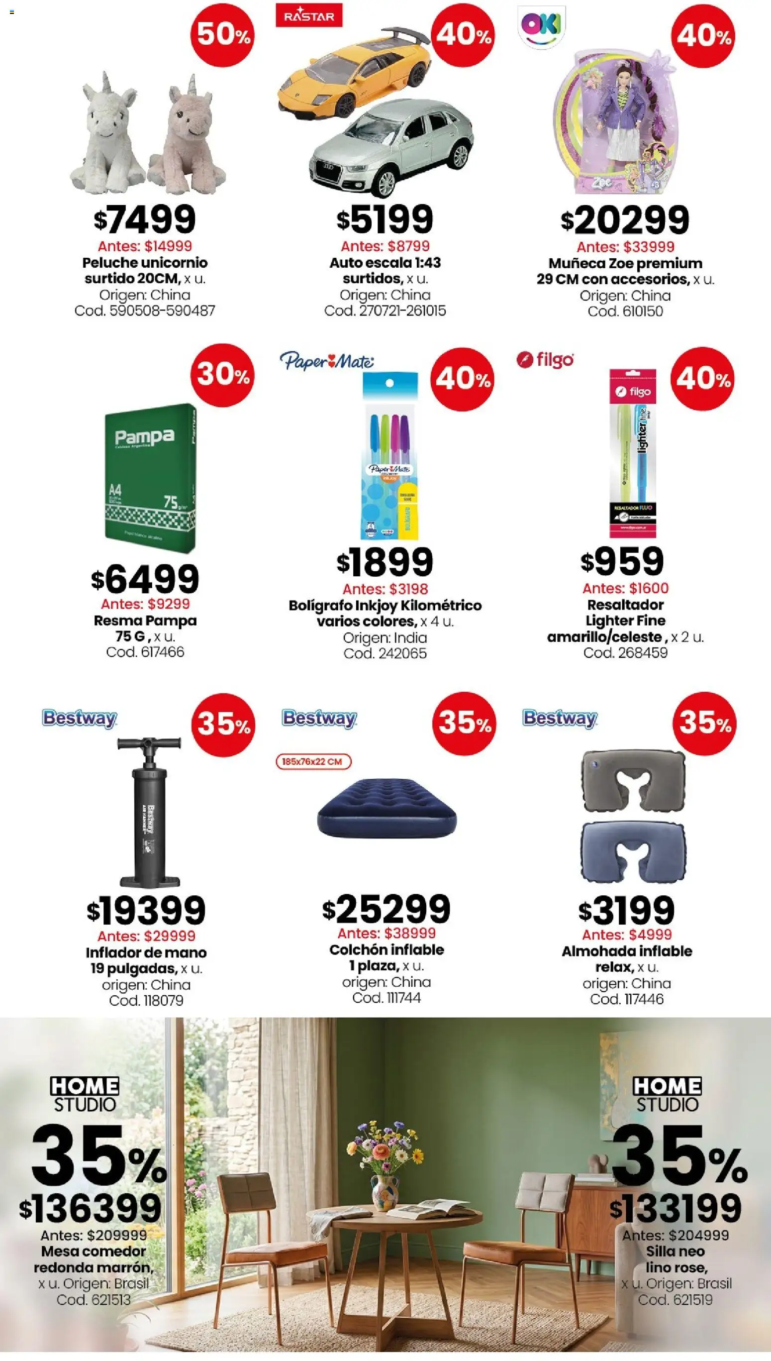 Coto - Ofertas Semanales │ válido desde el 20.04.2026 | Página: 3 | Productos: Mate, Colchón, Mesa, Silla