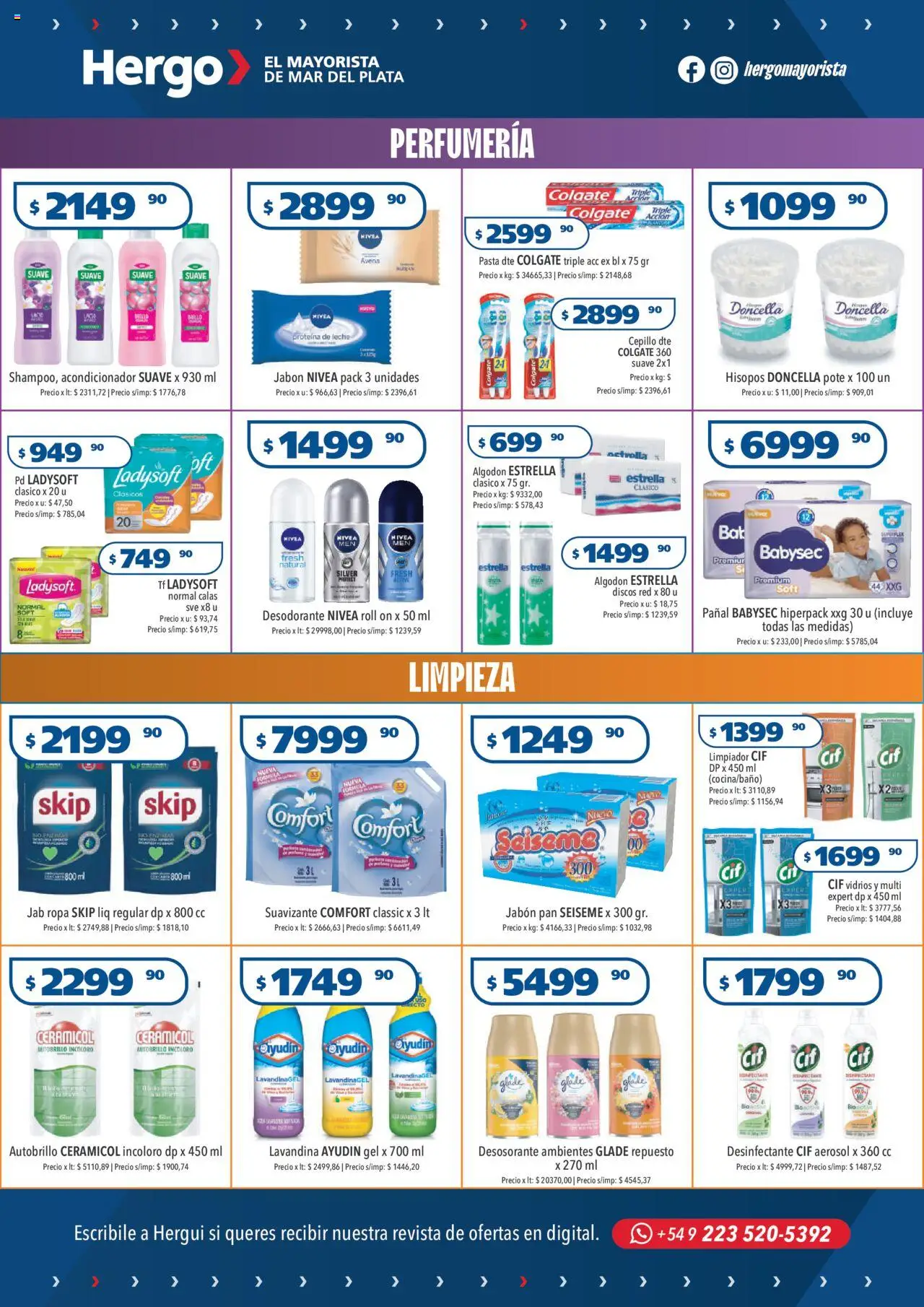 Hergo catálogo │ válido desde el 31.07.2025 | Página: 4 | Productos: Acondicionador, Jabón, Ropa, Limpiador