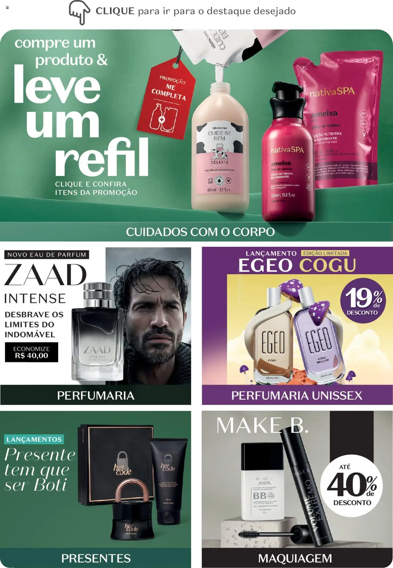 O Boticário Folheto - válido de 11.08.2025 | Página: 8 | Produtos: Quinoa, Desodorante, Body, Ameixa