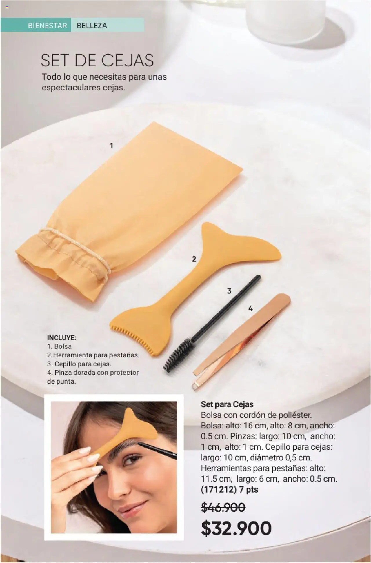 Avon revista - valida desde el 18.06.2025 | Página: 71 | Productos: Pinza, Bolsa, Cepillo