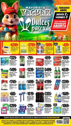 Vista previa Yaguar - Oferta Semanal Chaco válido desde el 30.03.2026
