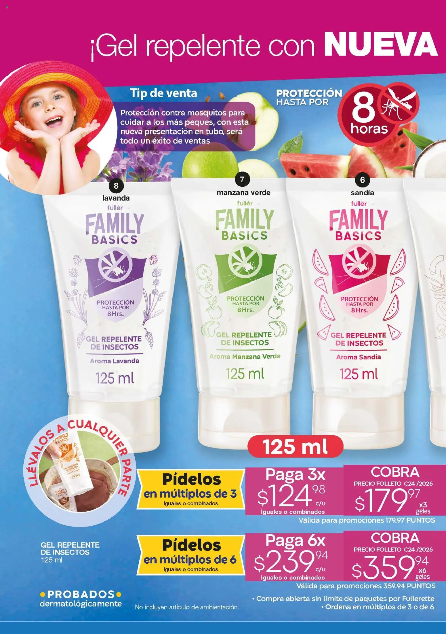 Nuevas ofertas de Fuller válidas en toda la República Mexicana desde el 04.03.2026. ¡Encuentra las mejores ofertas en Fuller Gana Mas C24 2026! | Página: 4 | Productos: Sandía, Manzana, Repelente