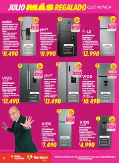 Nuevas ofertas de Soriana válidas en toda la República Mexicana desde el 25.07.2025. ¡Encuentra las mejores ofertas en Soriana - Julio Regalado Híper Nacional! | Página: 32
