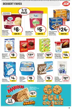 Preview of IGA catalogue  - valid from 08.04.2026 | Page: 29 | Products: Dairy, Juice, Cream, Fruits