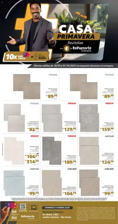 Telhanorte - Ofertas Casa Primavera Revitalize - Pré-Visualização do folheto da loja Telhanorte, válido de 18.09.2025