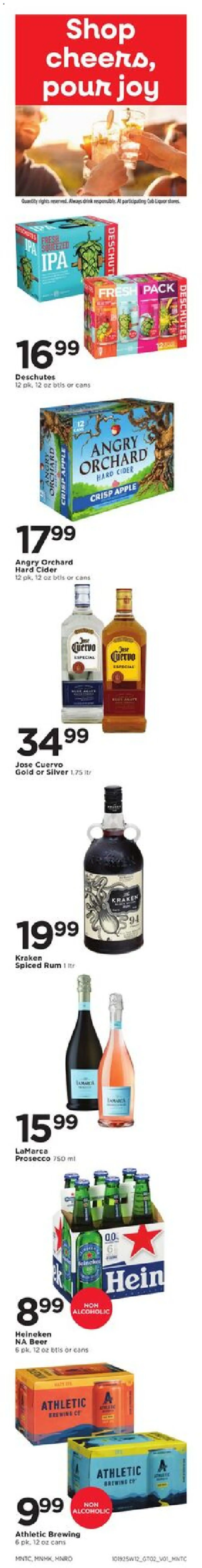 Cub Foods Weekly Ad - valid from 19.10.2025 | Page: 2 | Products: Cider, Beer
