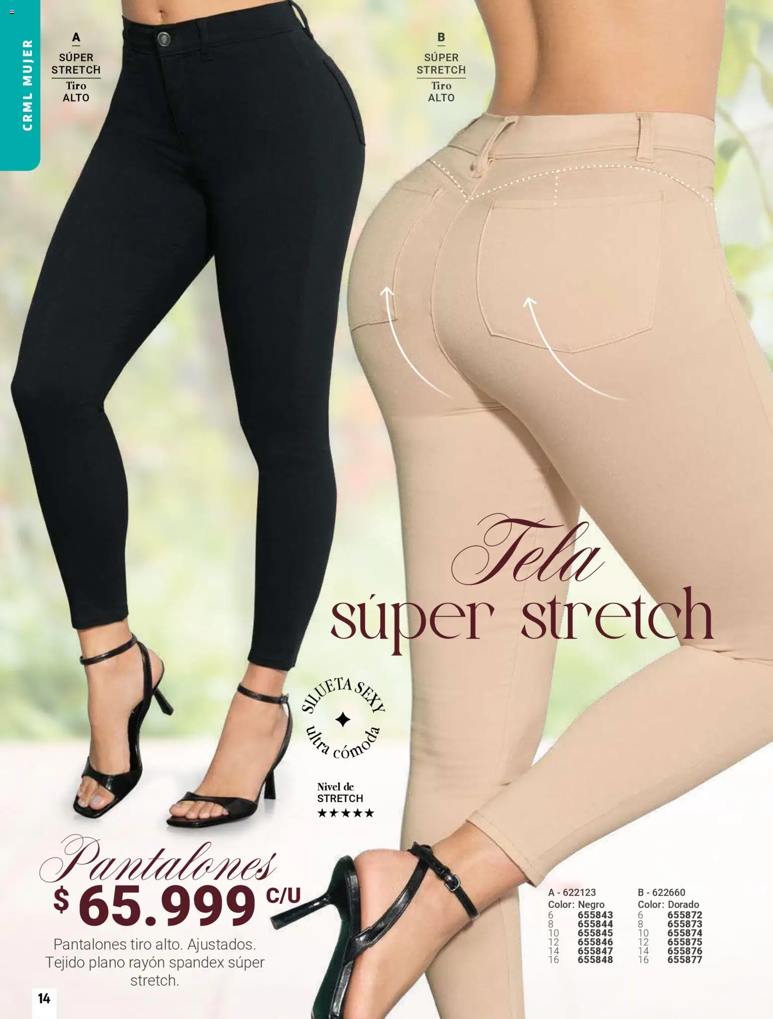 Carmel revista - valida desde el 01.04.2026 | Página: 14 | Productos: Cómoda, Pantalones