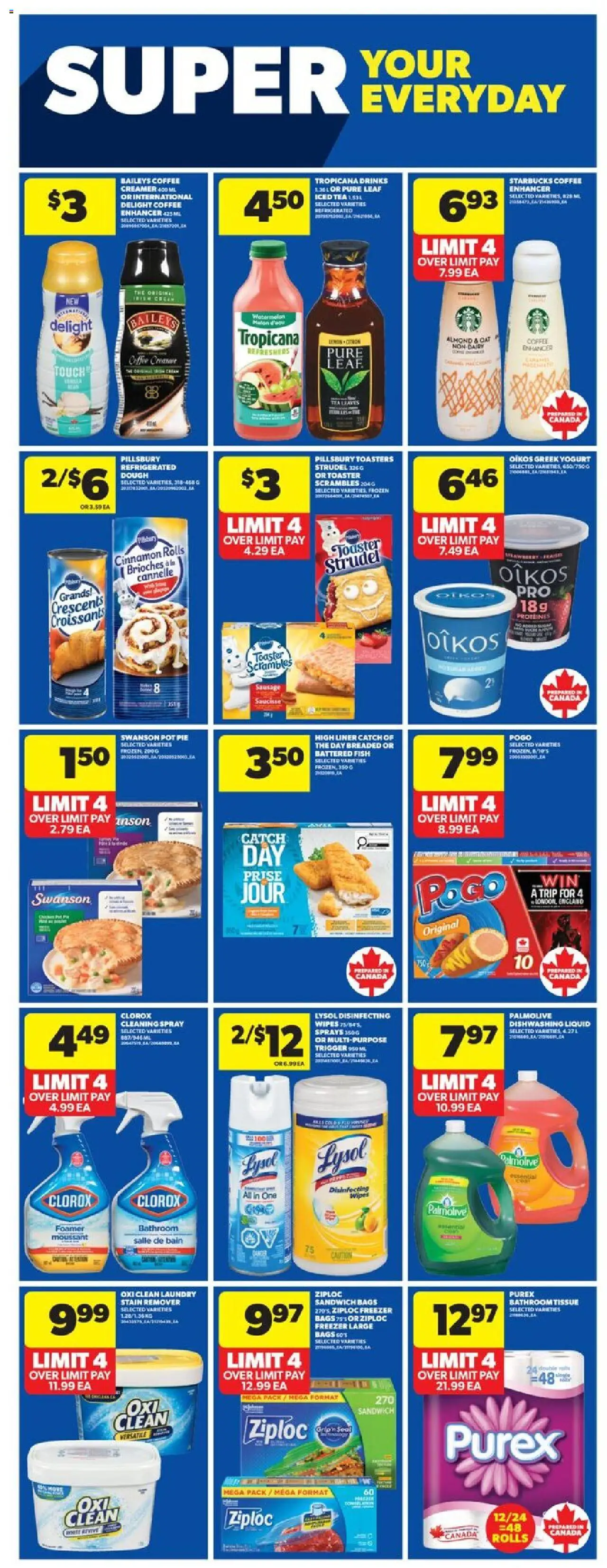 Real Canadian Superstore flyer valid from 11.09.2025 | Page: 23 | Products: Fish, Tea, Freezer, Stain remover