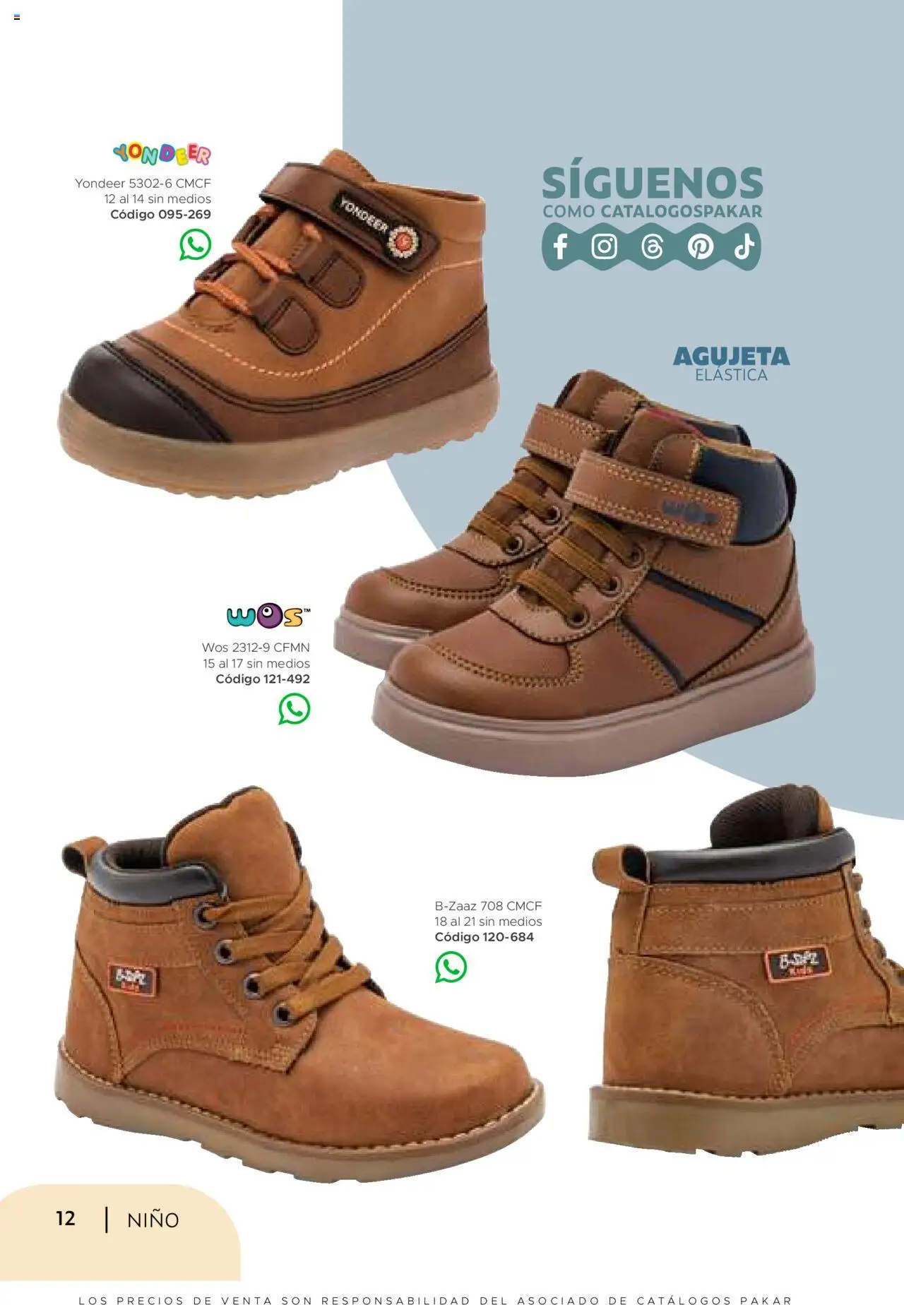 Nuevas ofertas de SC Pakar válidas en toda la República Mexicana desde el 24.07.2025. ¡Encuentra las mejores ofertas en SC Pakar - Catálogo Nino otoño / invierno! | Página: 12