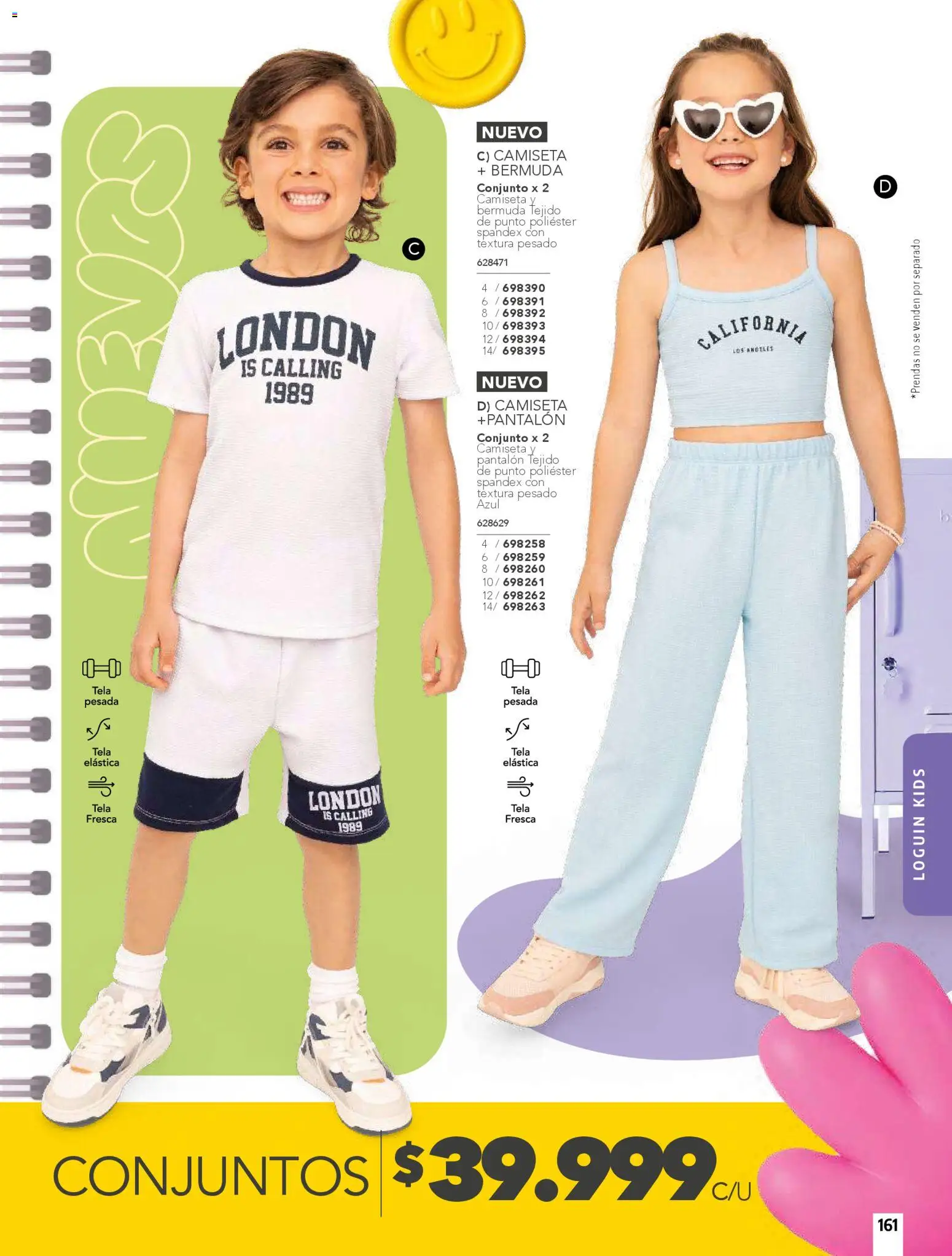 Pacifika revista - valida desde el 01.02.2026 | Página: 161 | Productos: Bermuda, Camiseta, Conjunto