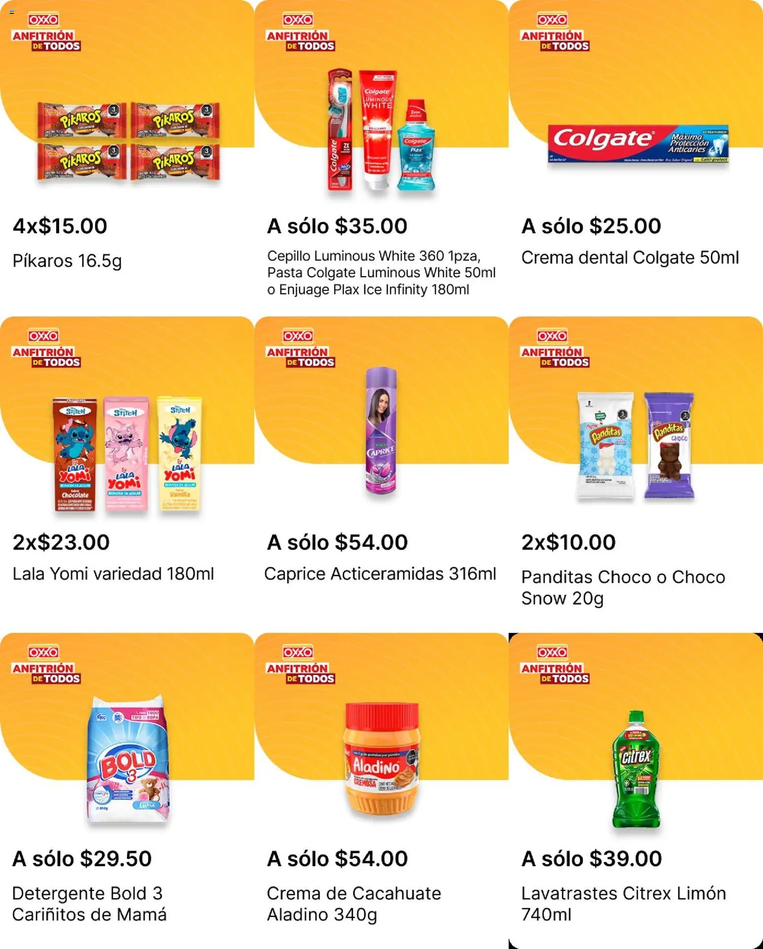 Nuevas ofertas de OXXO válidas en toda la República Mexicana desde el 16.04.2026. ¡Encuentra las mejores ofertas en OXXO folleto! | Página: 17 | Productos: Detergente, Crema, Chocolate, Ropa