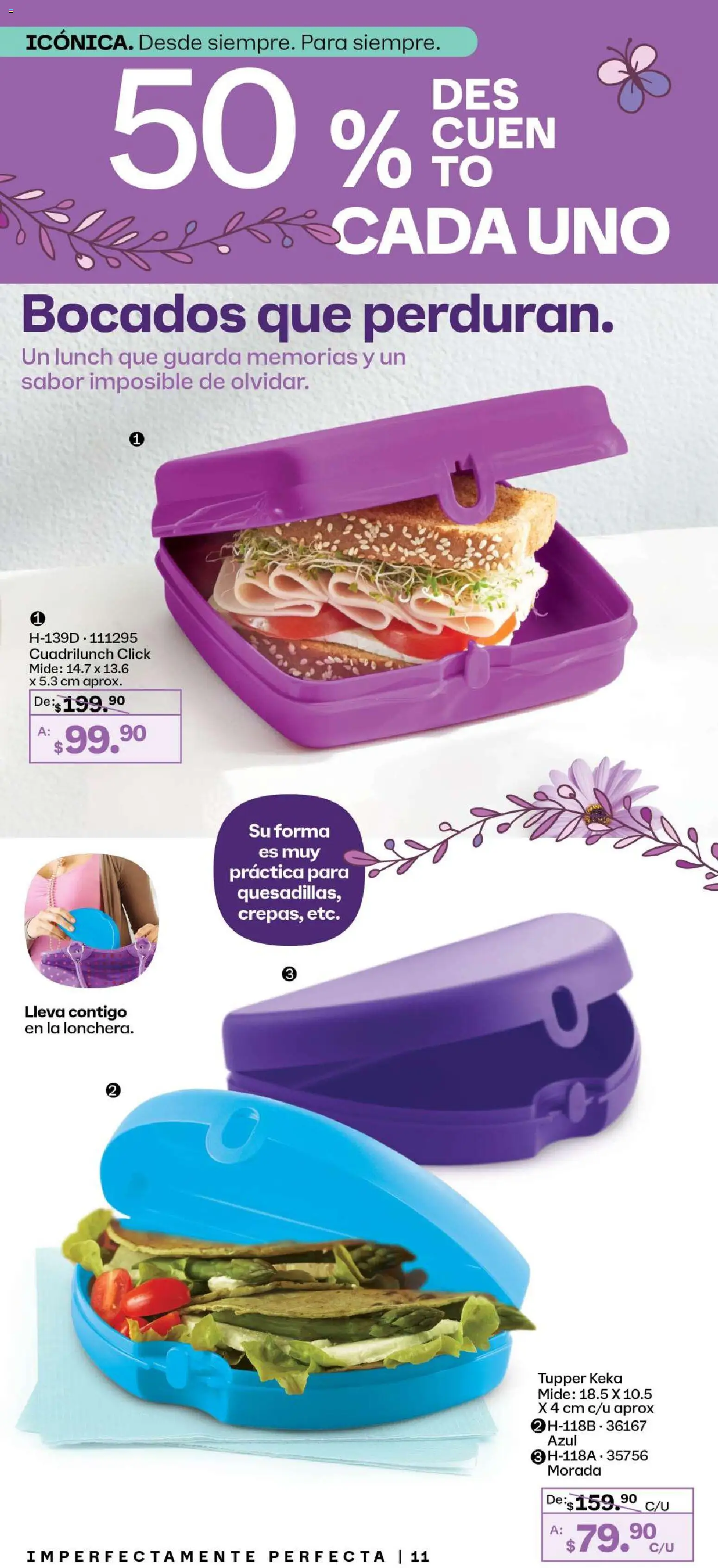 Nuevas ofertas de Tupperware válidas en toda la República Mexicana desde el 26.01.2026. ¡Encuentra las mejores ofertas en Tupperware catálogo! | Página: 11 | Productos: Tupper