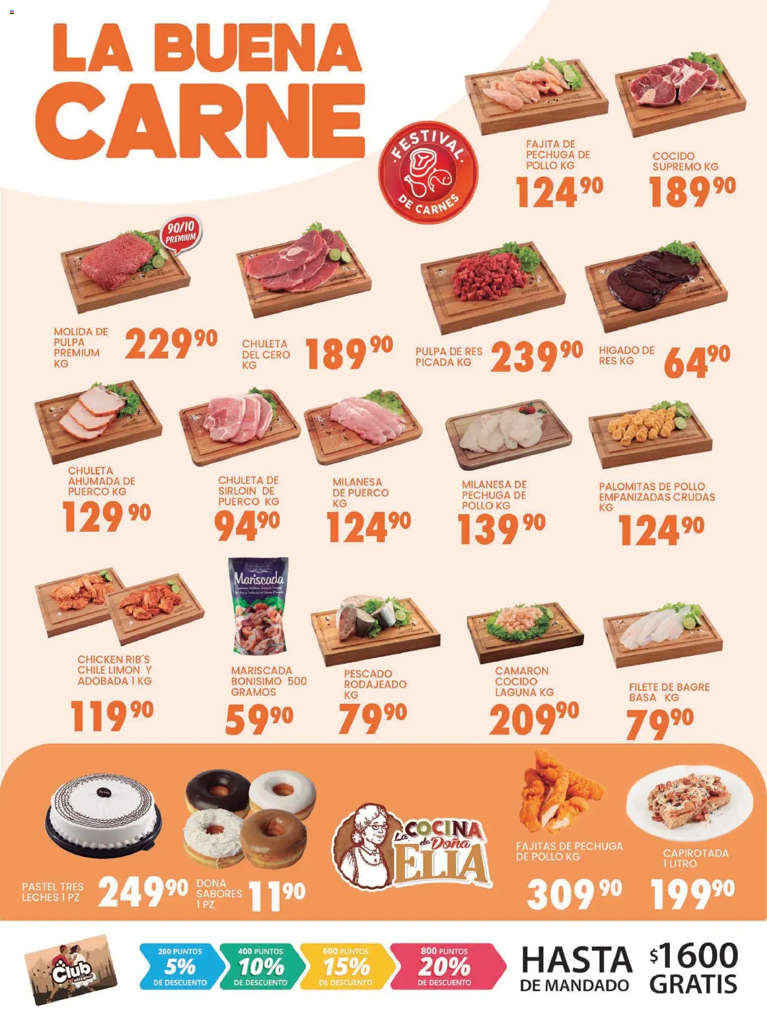 Nuevas ofertas de Alsuper válidas en toda la República Mexicana desde el 24.02.2026. ¡Encuentra las mejores ofertas en Alsuper folleto! | Página: 2 | Productos: Pollo, Milanesa, Res, Cocina