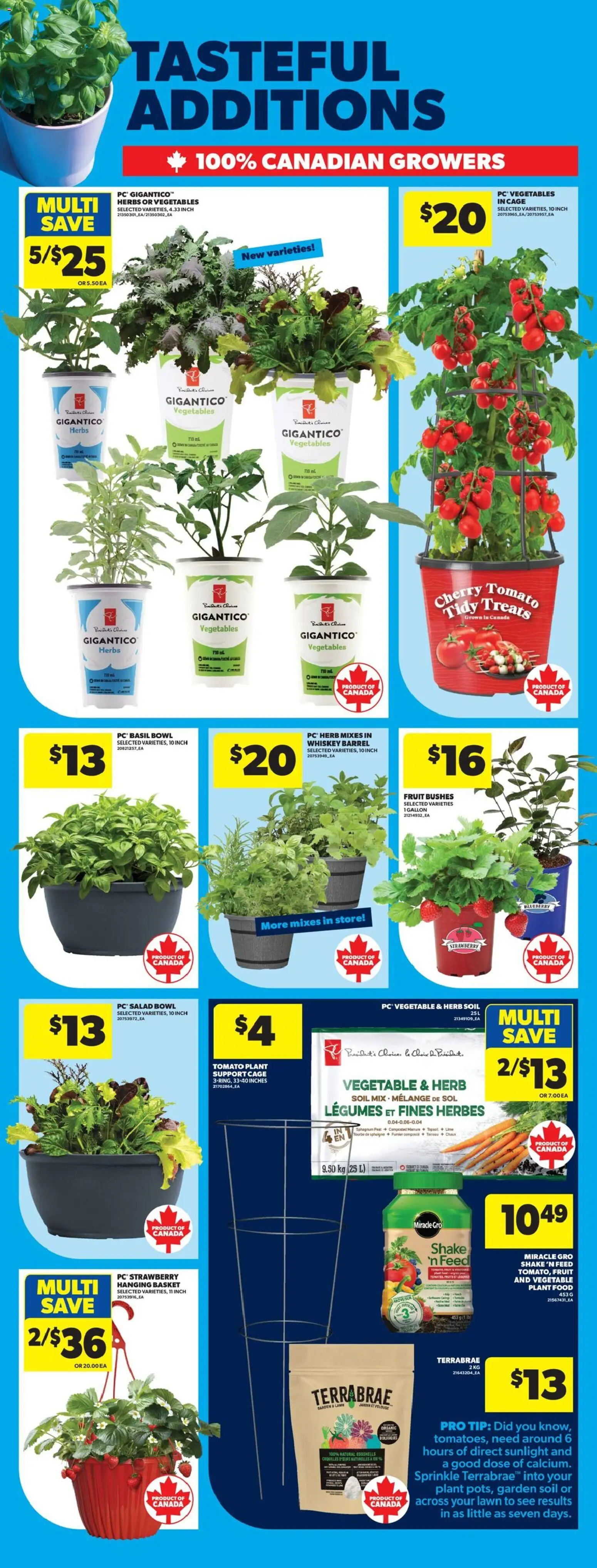 Real Canadian Superstore flyer valid from 30.04.2026 | Page: 10 | Products: Whiskey, Salad, Basket