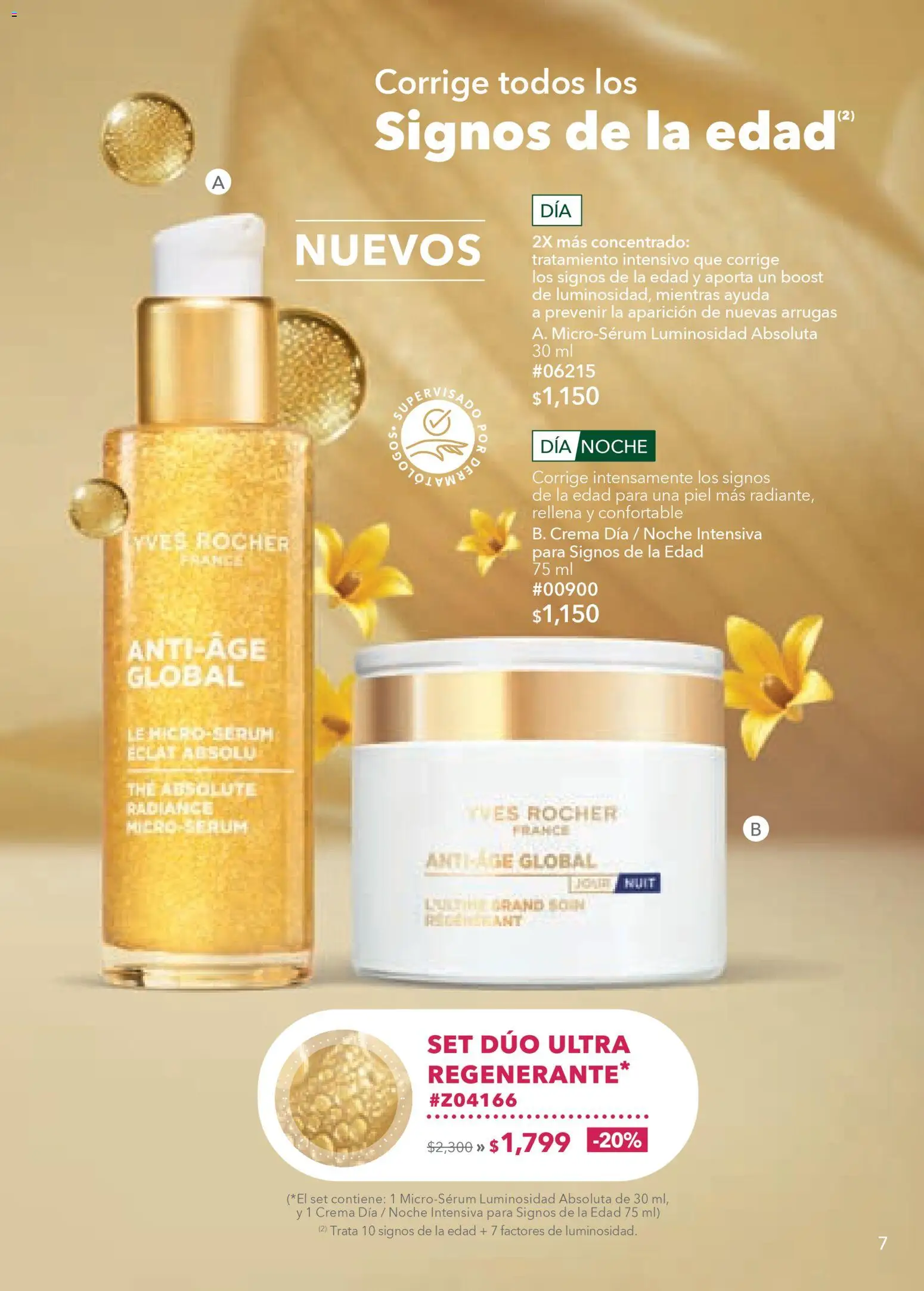 Nuevas ofertas de Yves Rocher válidas en toda la República Mexicana desde el 24.03.2026. ¡Encuentra las mejores ofertas en Yves Rocher campaña 5 2026! | Página: 7 | Productos: Serum, Crema