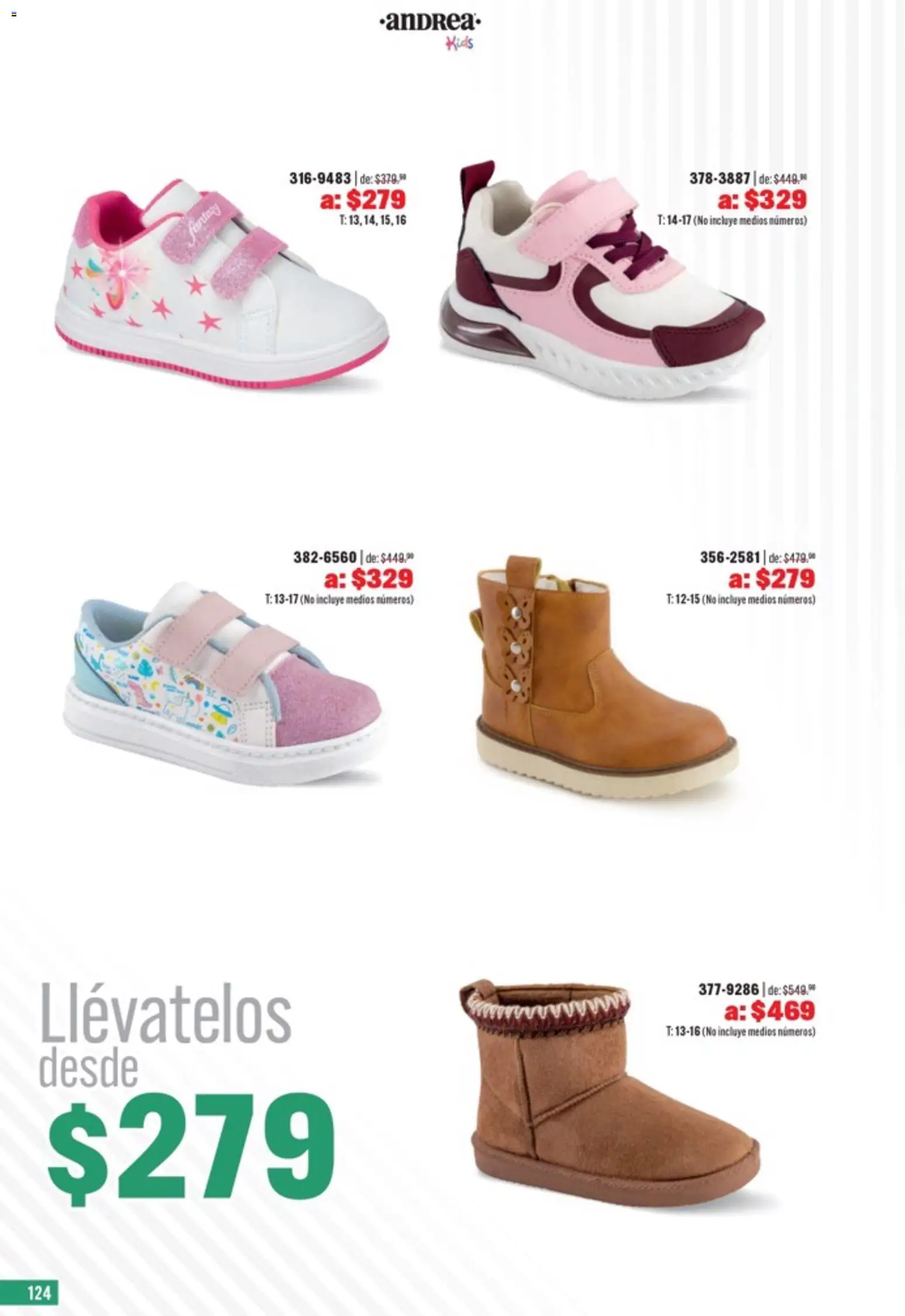 Nuevas ofertas de Andrea válidas en toda la República Mexicana desde el 05.04.2026. ¡Encuentra las mejores ofertas en Andrea catálogo Outlet! | Página: 124