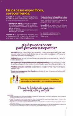 Colsubsidio revista - valida desde el 01.07.2025 | Página: 19 | Productos: Agua, Té, Baño, Condones