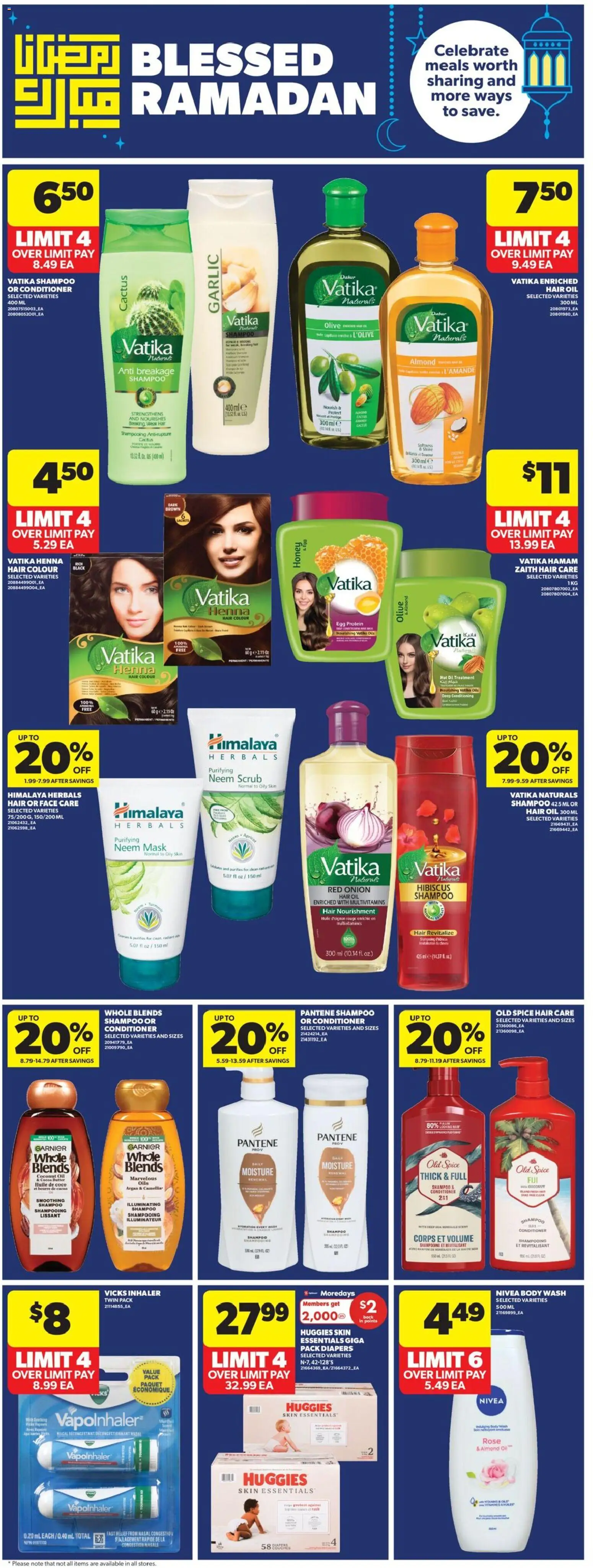 Real Canadian Superstore flyer valid from 29.01.2026 | Page: 26 | Products: Conditioner, Hair oil, Body wash, Oil