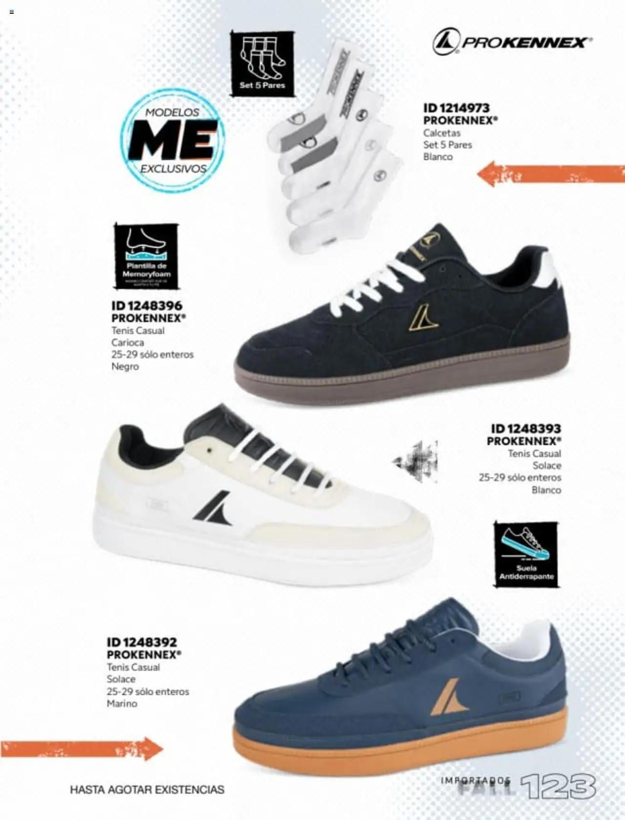 Nuevas ofertas de Price Shoes válidas en toda la República Mexicana desde el 18.08.2025. ¡Encuentra las mejores ofertas en Price Shoes - Catálogo Fall Importados! | Página: 123 | Productos: Calcetas, Tenis