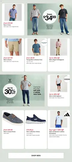 Preview of JCPenney weekly ads valid from 06.04.2026 | Page: 3 | Products: Shorts