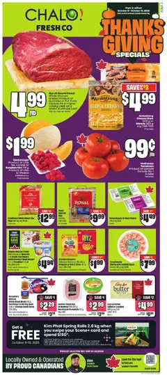 Preview of FreshCo flyer - Chalo! ON from shop FreshCo valid from 09.10.2025