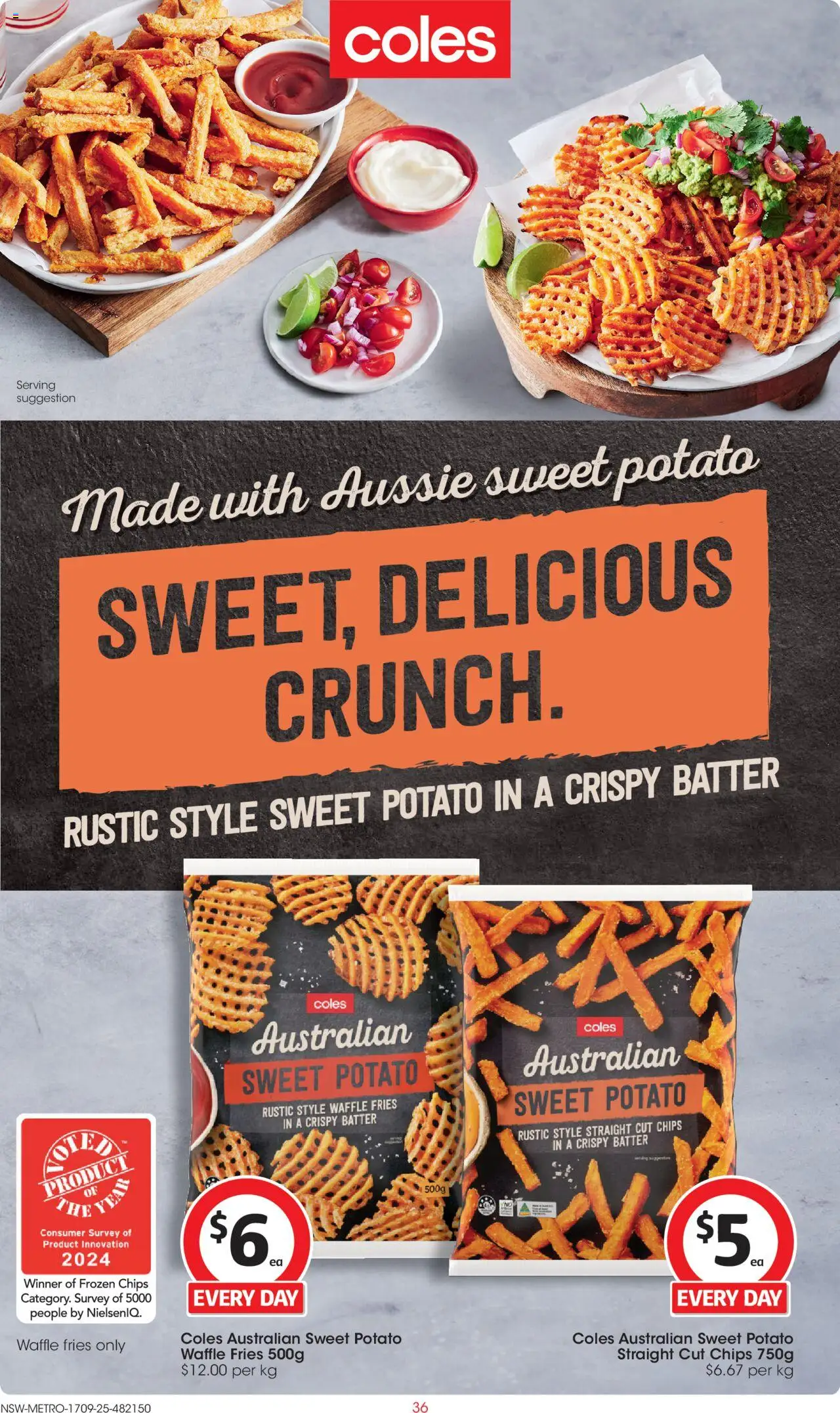 Coles catalogue - valid from 17.09.2025 | Page: 36 | Products: Chips