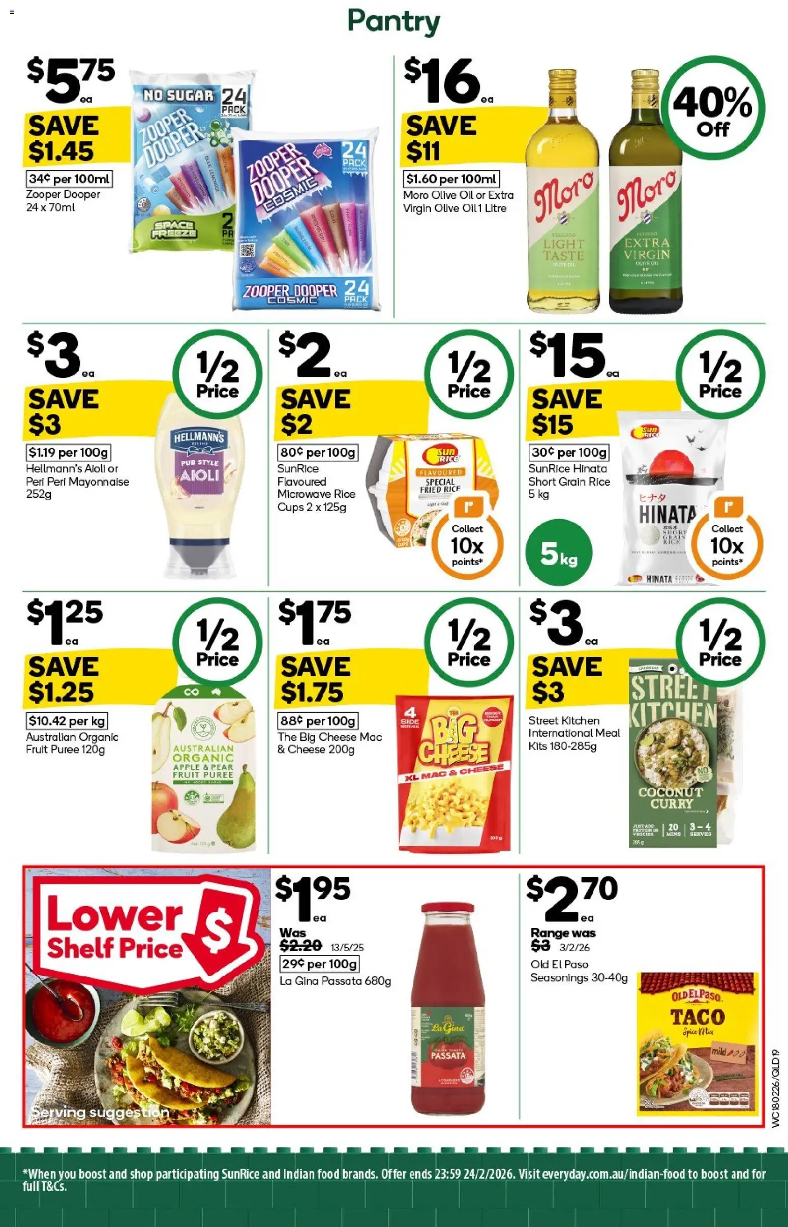 Woolworths catalogue - valid from 18.02.2026 | Page: 17 | Products: Shelf, Cups, Mayonnaise, Pear