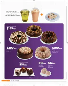 Nuevas ofertas de Chedraui válidas en toda la República Mexicana desde el 03.07.2025. ¡Encuentra las mejores ofertas en Chedraui folleto Cuesto Menos! | Página: 4 | Productos: Fuente, Pastel, Chocolate, Té