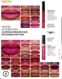 Avon - Campanha 04 - Pré-Visualização do folheto da loja Avon, válido de 18.02.2026 | Página: 48 | Produtos: Blush, Batom, Vinho, Canela