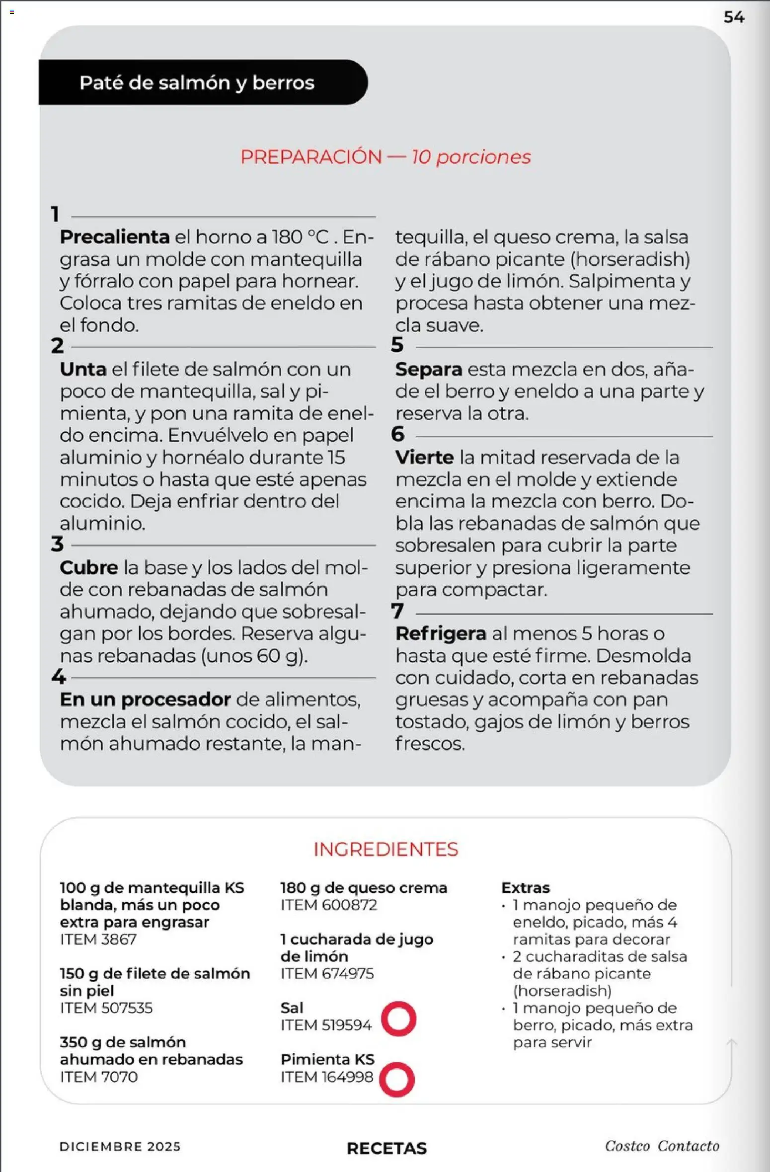 Nuevas ofertas de Costco válidas en toda la República Mexicana desde el 01.12.2025. ¡Encuentra las mejores ofertas en Costco Revista Diciembre! | Página: 54 | Productos: Sal, Limón, Rábano, Jugo