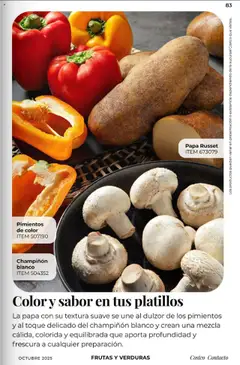 Vista previa de Papa Russet, Russet potato., nuevo folleto de la tienda, válido en México a partir del 03.10.2025 | Página: 83