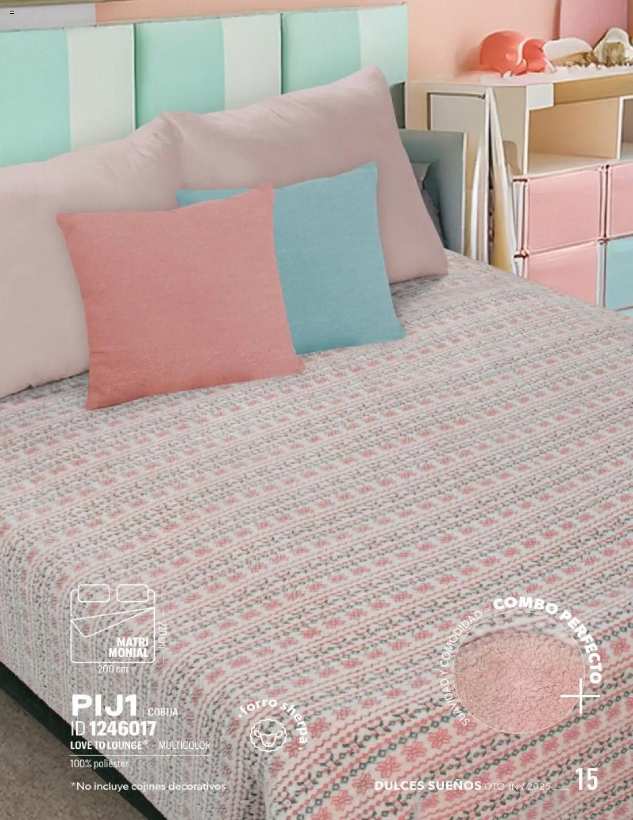 Nuevas ofertas de Price Shoes válidas en toda la República Mexicana desde el 16.09.2025. ¡Encuentra las mejores ofertas en Price Shoes - Catálogo Dulces Sueños! | Página: 15 | Productos: Dulces, Cobija
