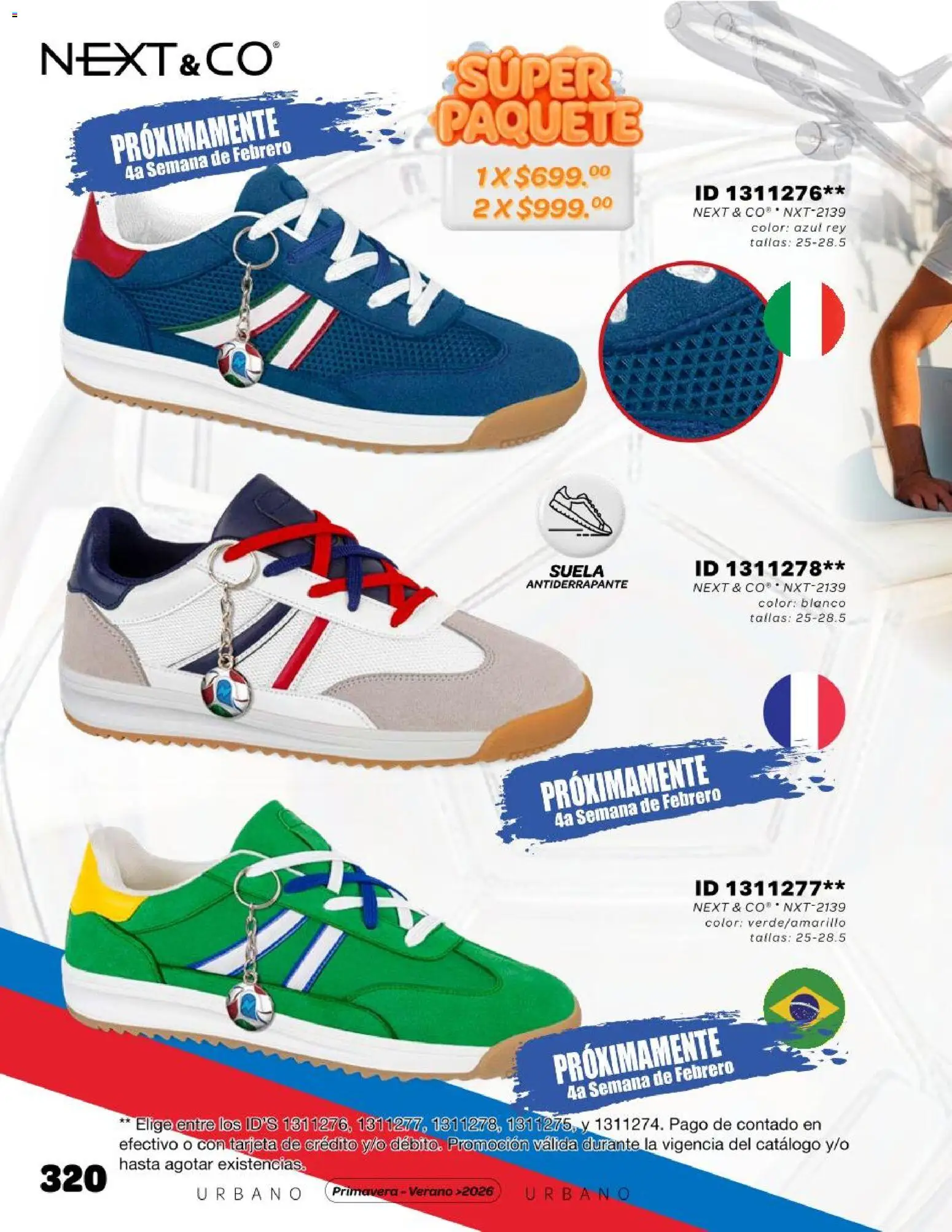 Nuevas ofertas de Price Shoes válidas en toda la República Mexicana desde el 15.02.2026. ¡Encuentra las mejores ofertas en Price Shoes catálogo Urbano! | Página: 320