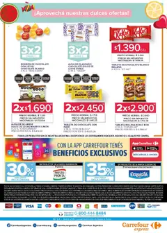 Carrefour ofertas Express │ válido desde el 08.07.2025 | Página: 3 | Productos: Teléfono, Sobre, Alfajor, Arroz