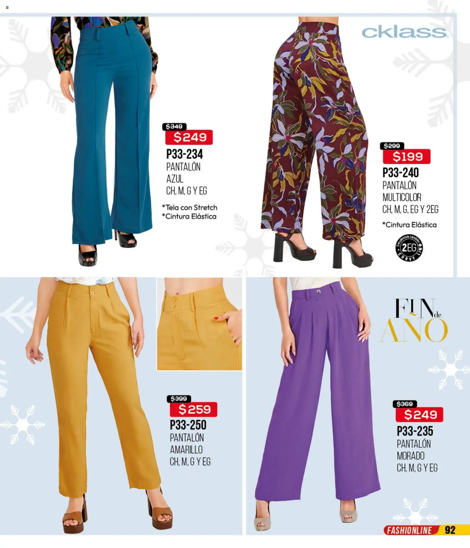 Nuevas ofertas de Cklass válidas en toda la República Mexicana desde el 02.01.2026. ¡Encuentra las mejores ofertas en Cklass catálogo Rebajas de Inicio de Año Ropa! | Página: 93