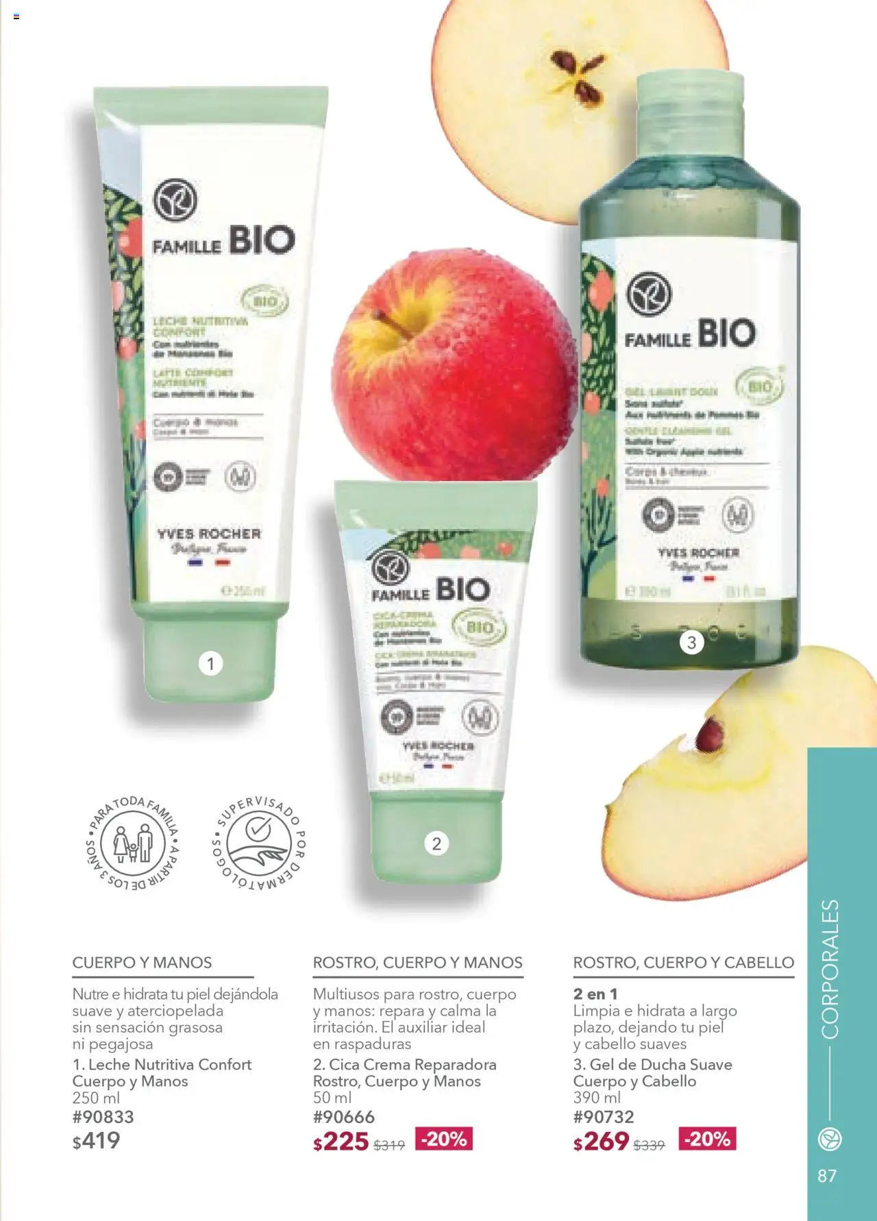 Nuevas ofertas de Yves Rocher válidas en toda la República Mexicana desde el 05.08.2025. ¡Encuentra las mejores ofertas en Yves Rocher - Campaña 11 2025! | Página: 89 | Productos: Crema, Leche, Gel de ducha