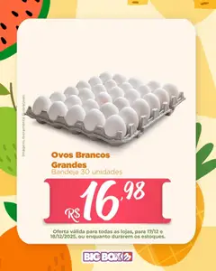 Big Box - Ofertas Sacolão - Pré-Visualização do folheto da loja Big Box, válido de 17.12.2025